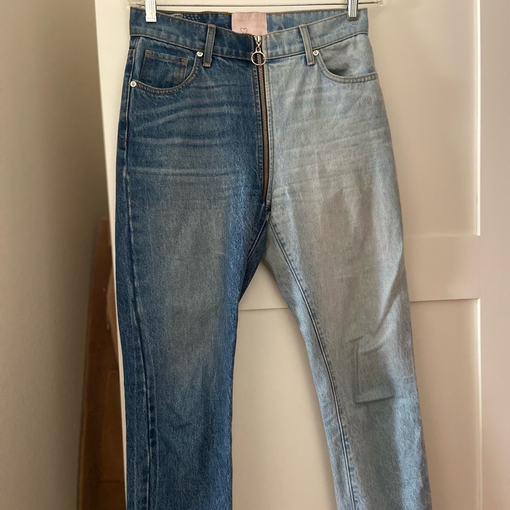 REVICE Two Tone Denim Jeans